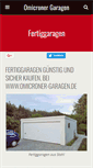 Mobile Screenshot of omicroner-garagen.de